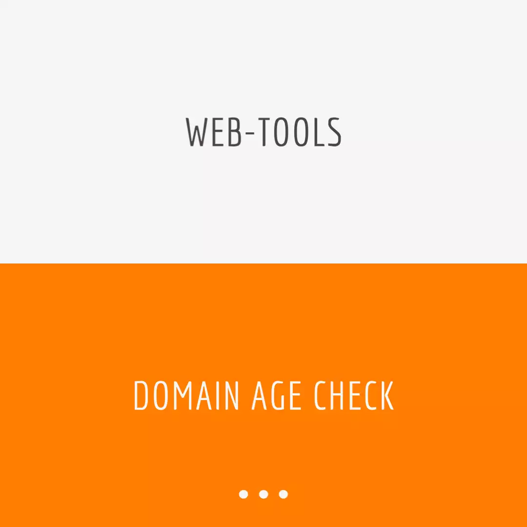 Domain age