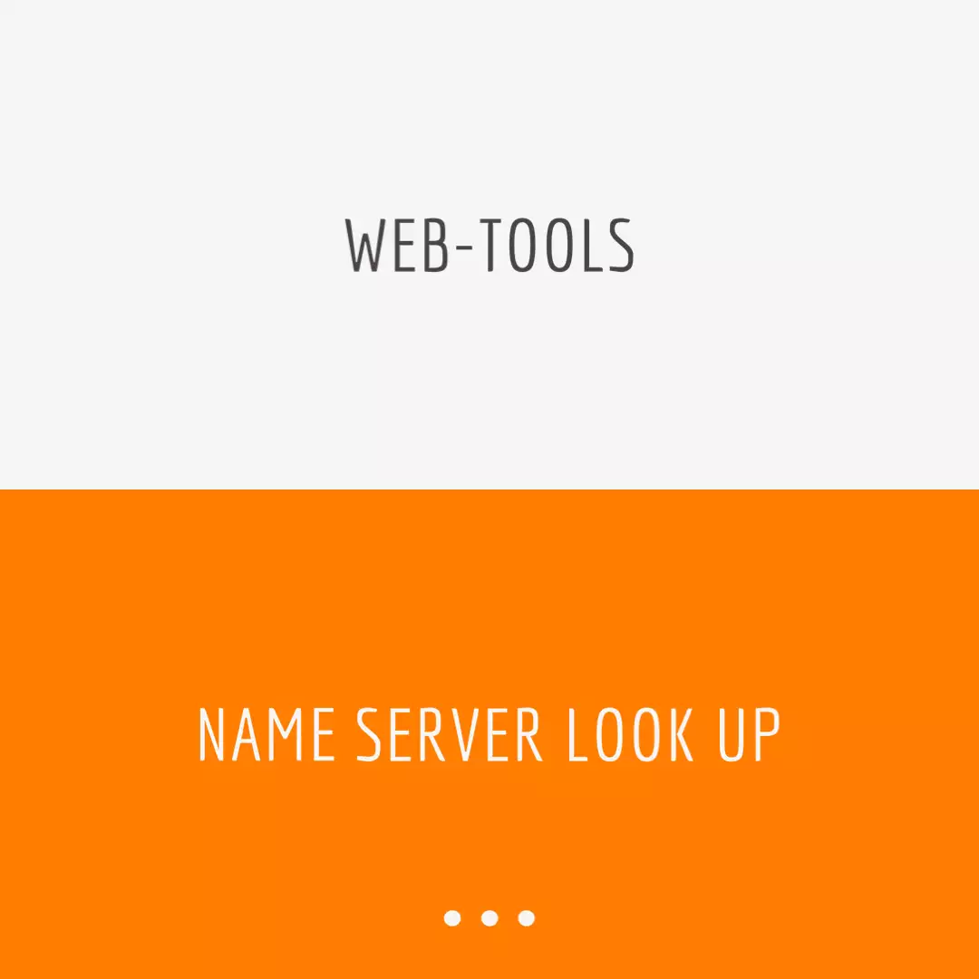 Name server look up