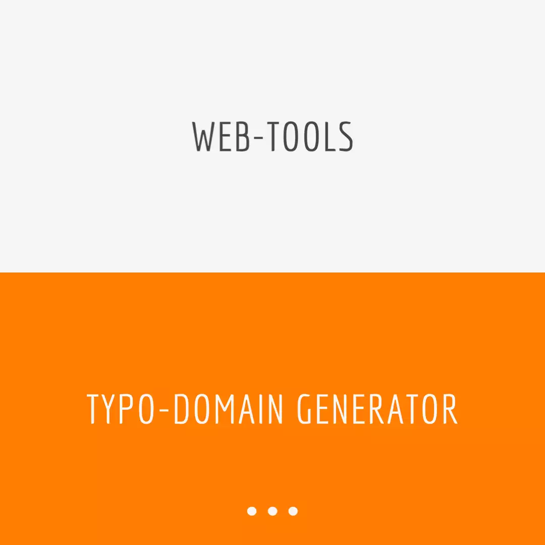 Typo-domain generator