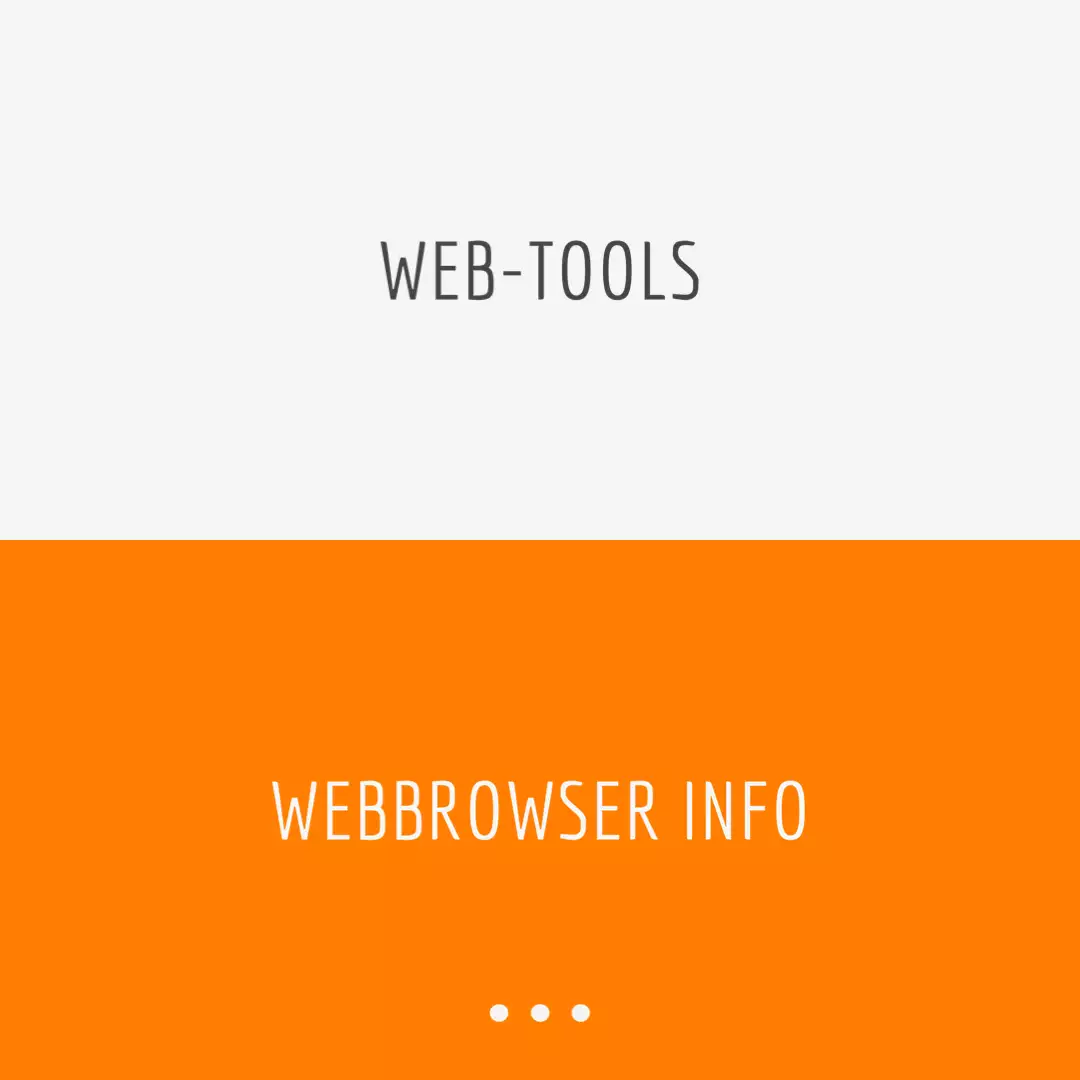 Webbrowser info