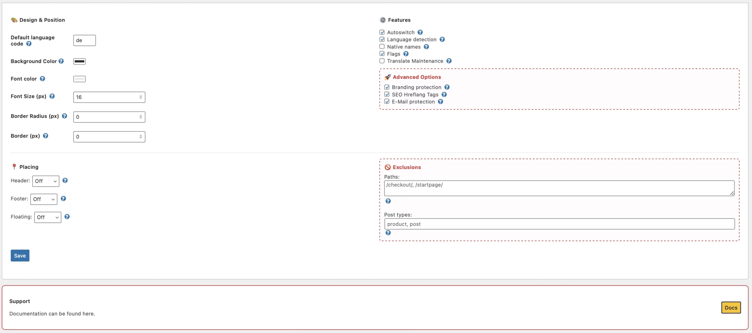 Uplink7 Automatic Translator Wordpress plugin 3 Uplink7 Automatic Translator screenshot admin