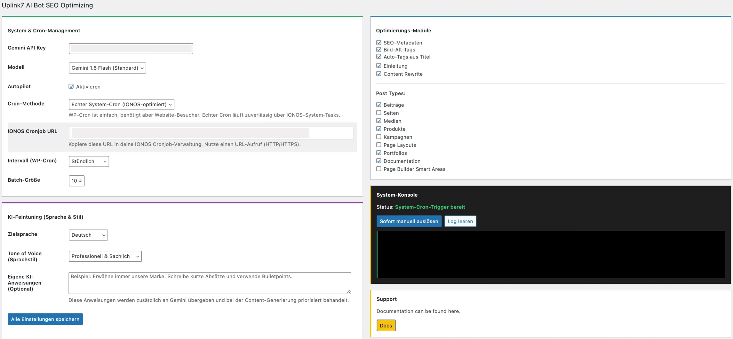 Uplink7 AI Bot SEO Optimizing-Premium