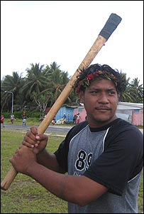 Batsman on tuvalu