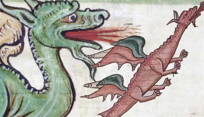 dragons medieval england