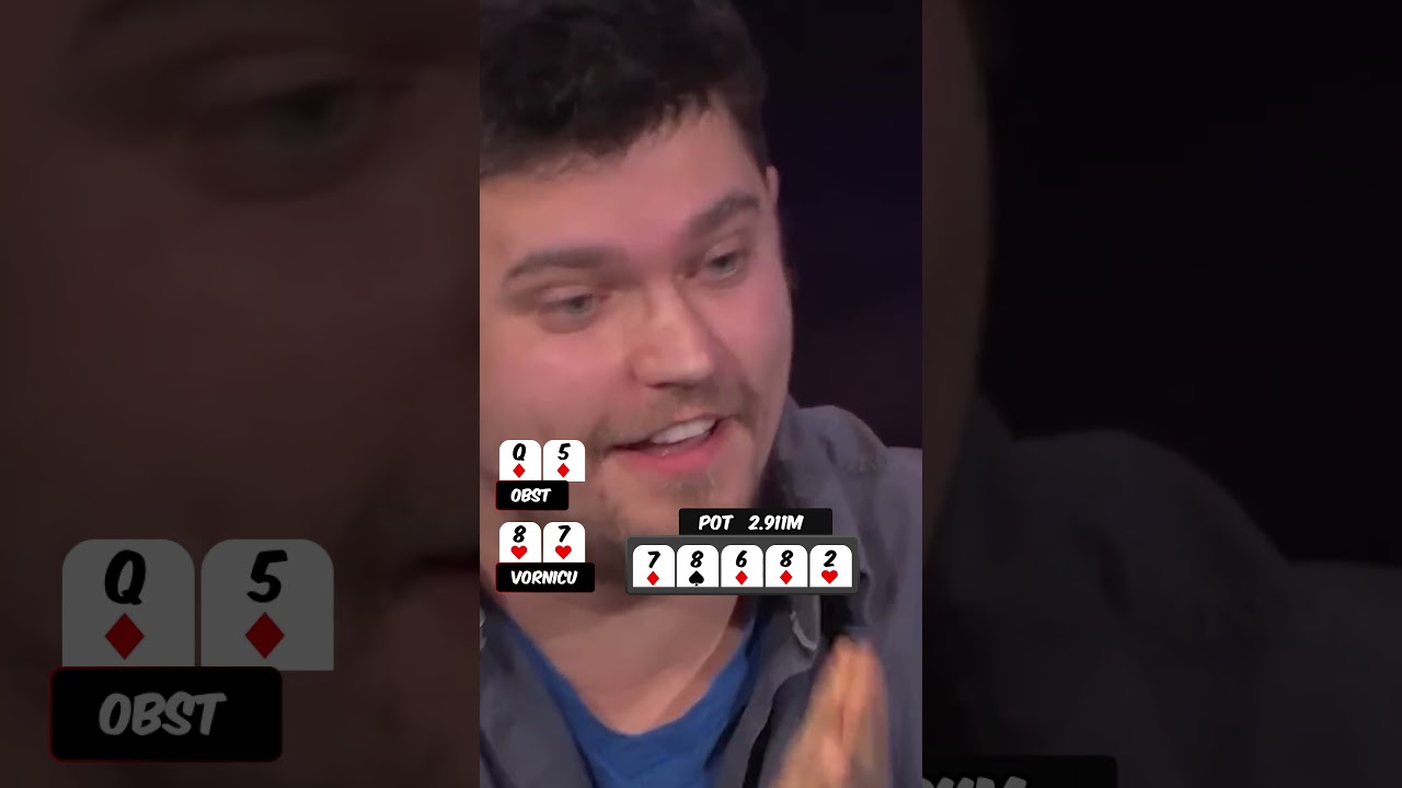 this controversial moment got TENSE fast 😥 #shorts #poker