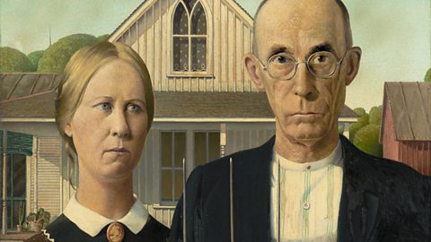 Alamy American Gothic by Grant Wood (Credit: Alamy)