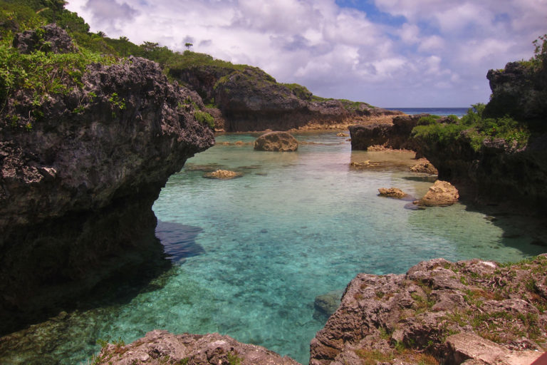 Limu pools in Niue.