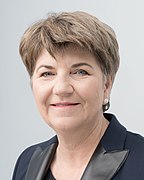 Viola Amherd (vice president of the Confederation for 2023)