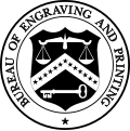 Seal of the Bureau of Engraving and Printing