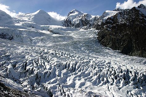 Grenzgletscher, Monte Rosa massif