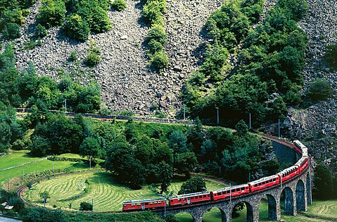 Bernina Express (Brusio)