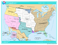 USA territorial acquisitions map