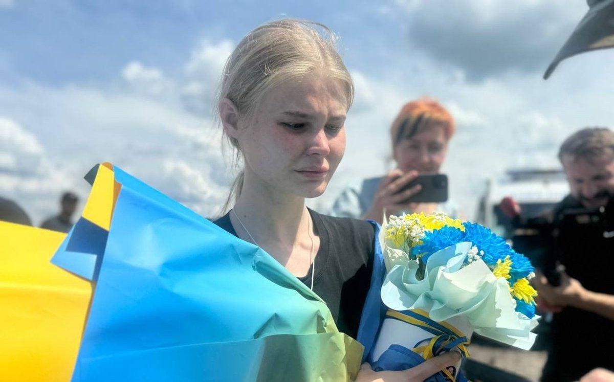 Maryana Checheliuk returned home on Friday noticeably frail after years of abuse and mistreatment 