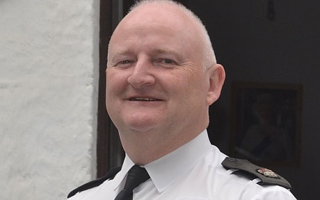 St Helena's former Chief of Police, Peter Coll